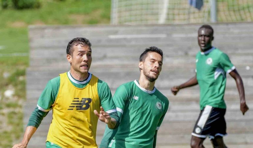 Konyaspor, Slovenya kampındaki hazırlıklarına devam ediyor