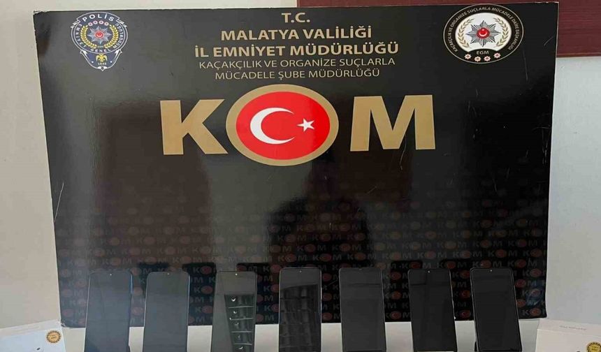 Malatya’da kaçakçılık operasyonları