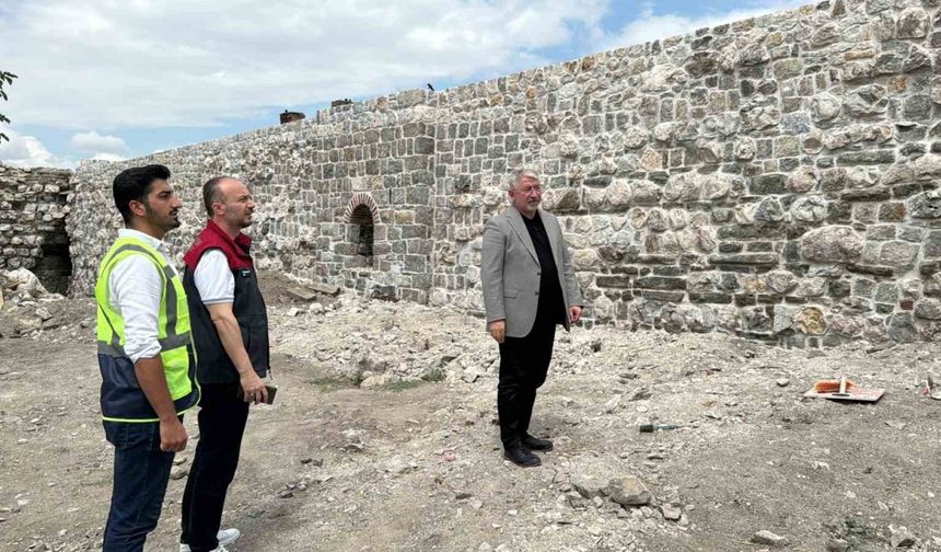 Selçuklu mirası tarihi kale turizme kazandırılıyor