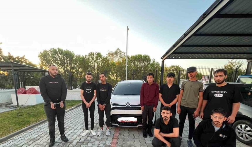 Tekirdağ’da göçmen kaçakçılığı operasyonu: 8 göçmen ve 1 organizatör yakalandı