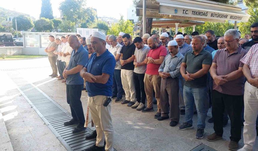 Tekirdağ’da Haniye için gıyabi cenaze namazı kılındı