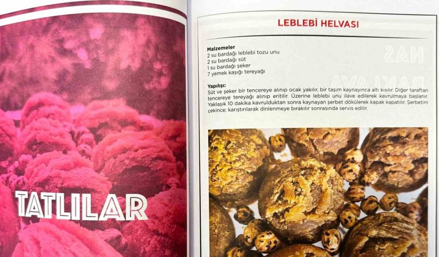 Yöresel Çorum lezzetleri kitap haline getirildi