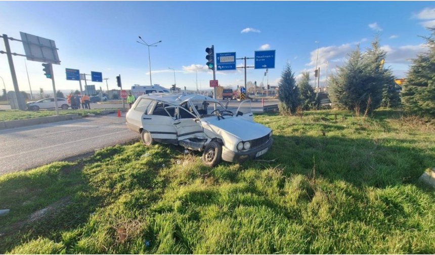 Bursa'da Feci Trafik Kazası: 1 Ölü, 1 Yaralı