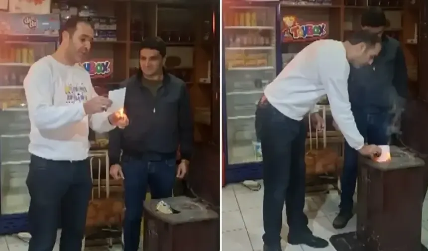 Zara’da Bir Defter Yandı, Umut Yeşerdi: Hayırsever Mahallelinin Borcunu Sildi