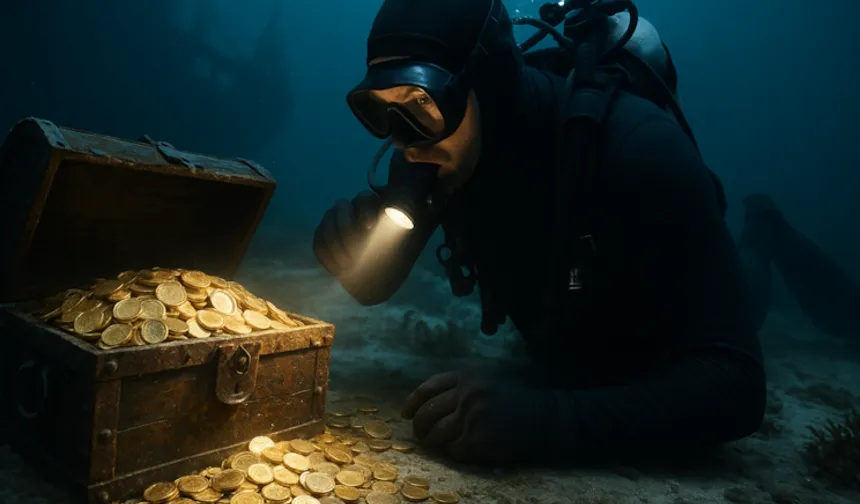 Denizin Dibinde 1 Milyon Dolarlık Sır: Yeni Yöntemle Yüzyıllık Hazine Ortaya Çıkarıldı