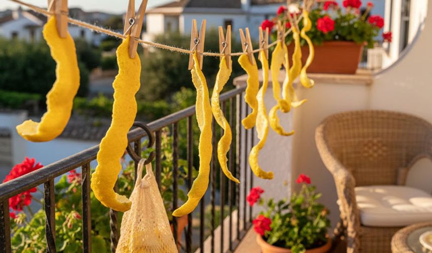 Doğal Bir Malzeme ile Balkonda Böcek Sorununa Kolay Çözüm