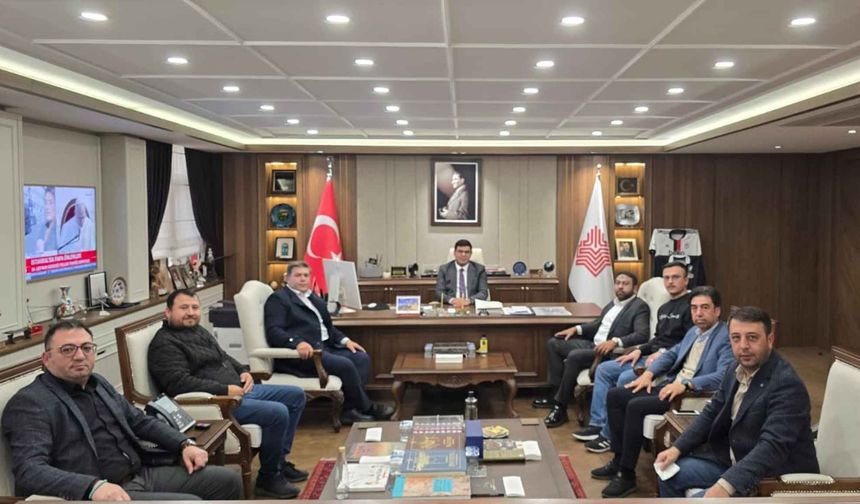 Dulkadiroğlu Federasyonu’ndan Vakıflar Ankara Bölge Müdürlüğü’ne ziyaret