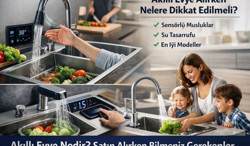 Akıllı Evye Nedir? Akıllı Evye Alırken Nelere Dikkat Edilmeli