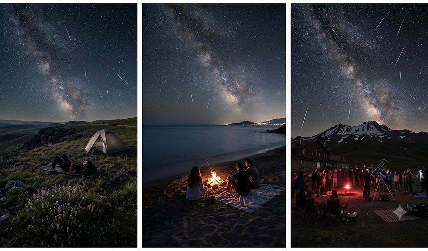 2026 Perseid Meteor Yağmuru Bu Gece Zirve Yapıyor: Türkiye’de En İyi Gözlem Noktaları